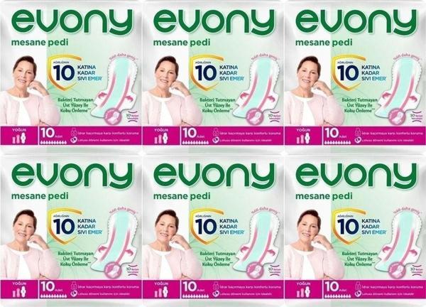Evony Günlük Mesane Pedi Yoğun 60 Adet (6Pk*10) - Image 1
