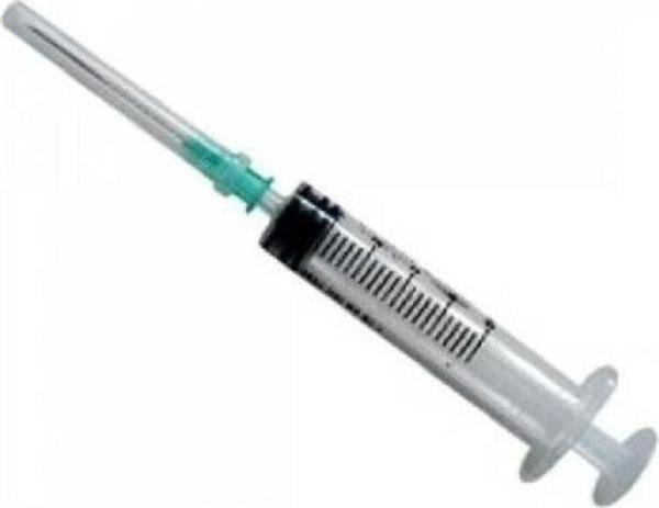 İnmed Enjektör 5 Ml 3P 21G-22G Yeşil 250 Adet - Image 1