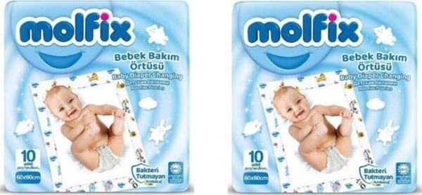 Molfix Bebek Bakım Örtüsü 60X60 Cm 20 Adet - Image 1