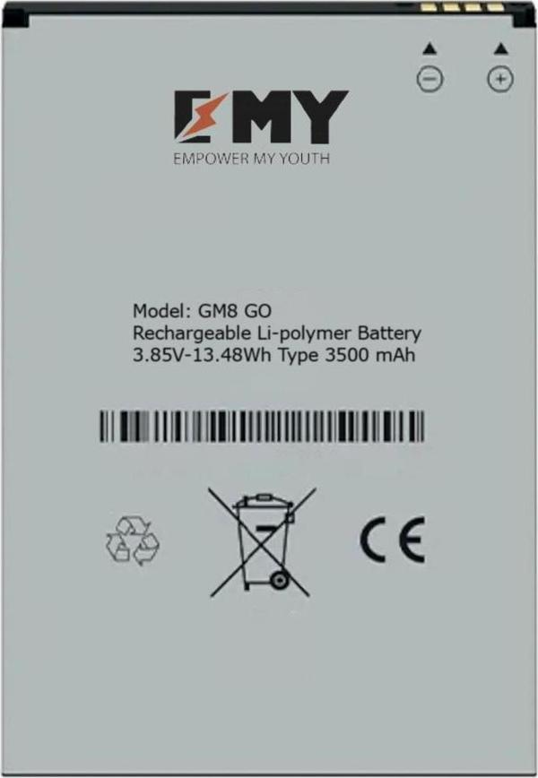 EMY General Mobile GM 8 Go / GM 9 Go / GM 6s Batarya 3500 mAh - Image 1