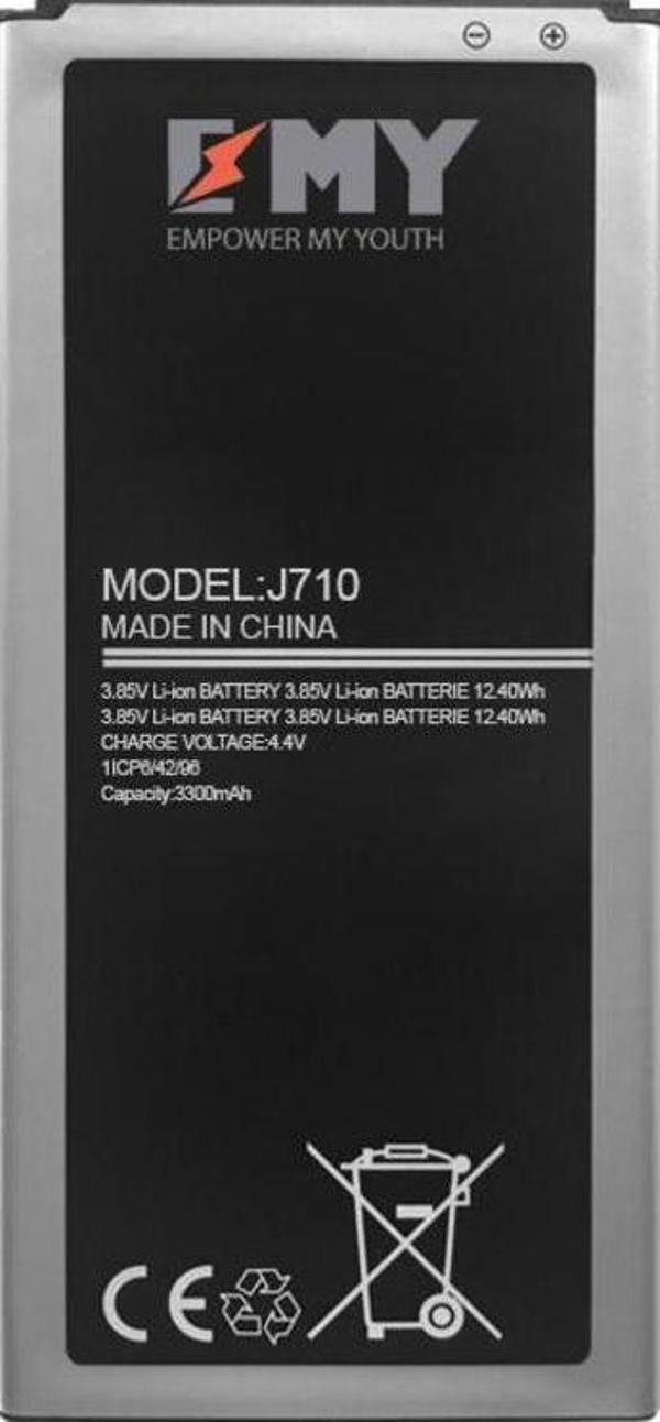 EMY Samsung Galaxy J7 2016 J710 Batarya 3300 mAh - Image 1