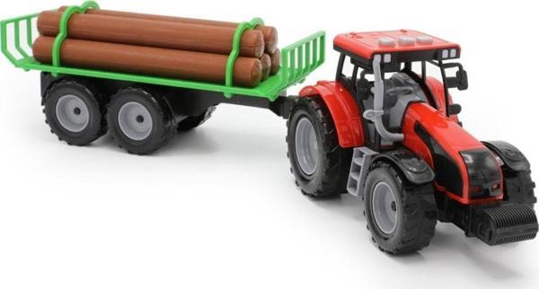 Aya Toys Pilli Odunlu Traktör 40319 - Image 1