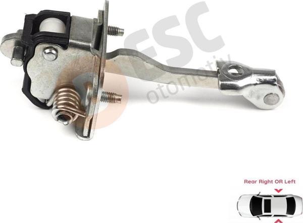 Peugeot 5008 3008 Citroen DS5 DS 5 İçin Arka Sağ veya Sol Kapı Gergi Yayı 9181Q1 - Image 1