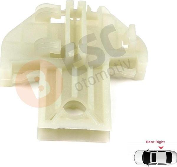 Ford Focus 1998-On İçin Arka Sağ Kapı Cam Kriko Klipsi RBF491702 - Image 1