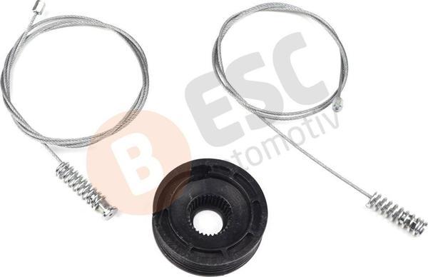 Jaguar XK8/XKR CC İçin Arka Sol Cam Kriko Tamir Seti - Image 1