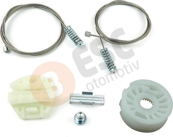 Mercedes E W210 S210 1995-2003 2107301646 2107301546 İçin Arka Sol veya Sağ Cam Kriko Tamir Seti - Image 1