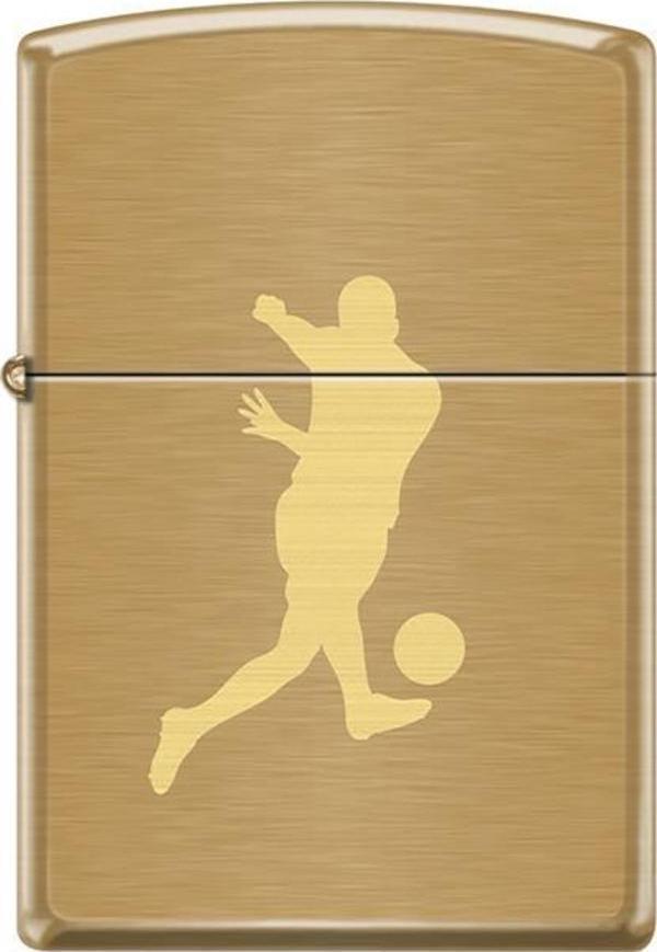 Zippo Çakmak 204B-115811 Soccer Player Design - Image 1