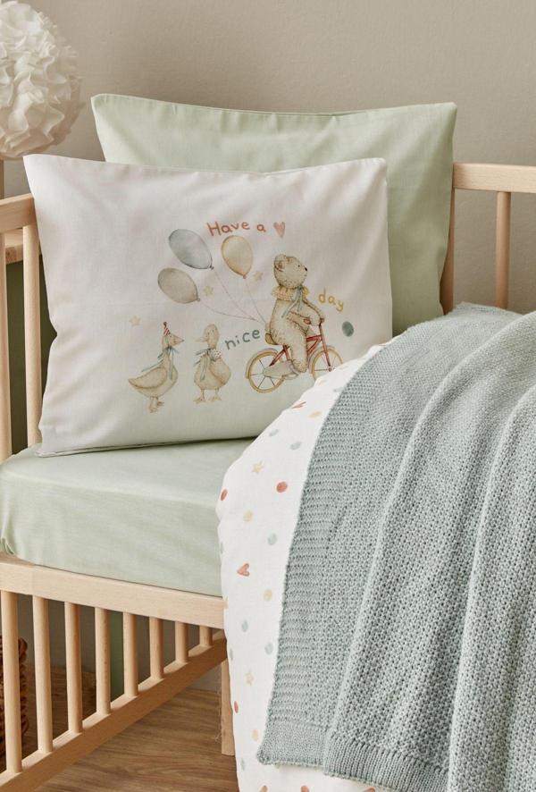 Karaca Home Little Honey Triko Batteniye Mint - Image 1