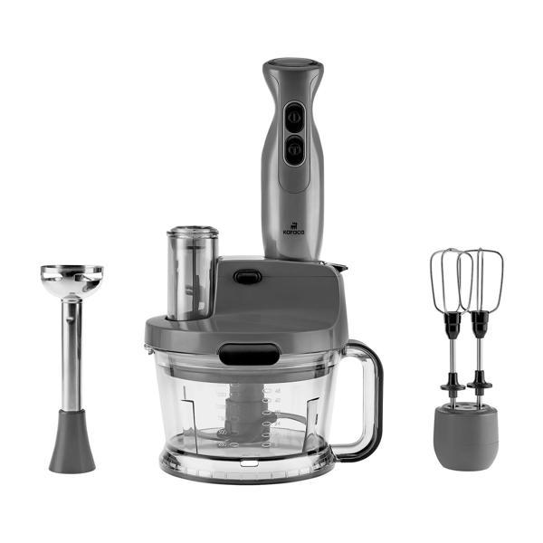 Karaca Pro-Multimax Mutfak Robotu 2000W Space Gray - Image 1