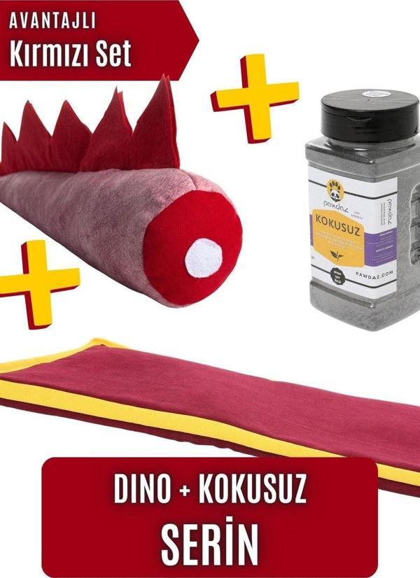 Pawdaz Avantajlı Kırmızı Set (Serin - Dino - Kokusuz) - Image 1