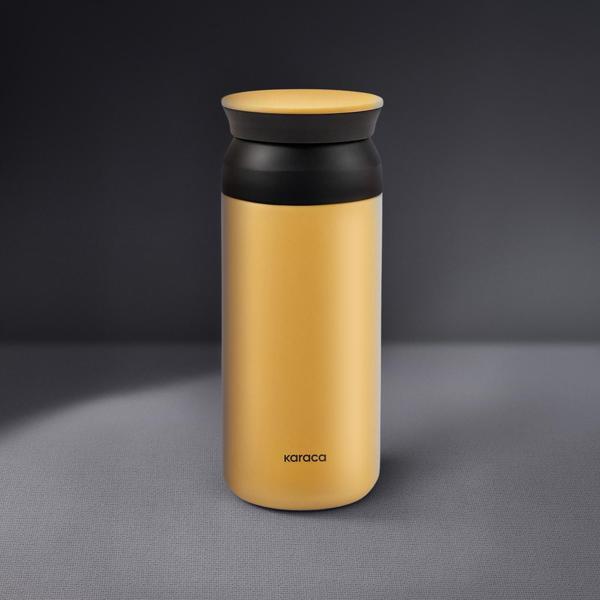 Karaca Rainbow Çelik Sızdırmaz Termos Sarı 350 ml - Image 1