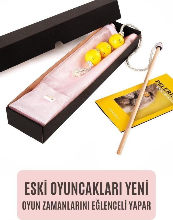 Pawdaz Pelerin (Pembe) - Etkileşimli Kedi Oyuncağı - Image 1