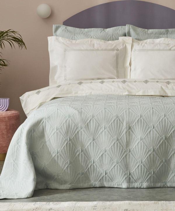Karaca Home Diamond Çift Kişilik 9 Parça Düet Set Mavi - Image 1