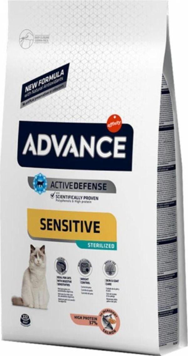 Wahw Pet Advance Sensitive Somonlu Kısırlaştırılmış Kedi Maması 3kg - Image 1
