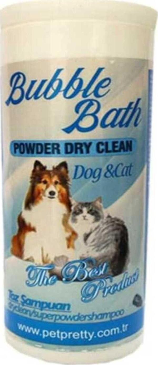 Petguard Bubble Bath Kedi ve Köpek Toz Şampuan 150gr - Image 1