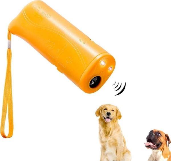 Wahw Pet Ultrasonik Köpek Uzaklaştırıcı ve Eğitici Cihaz 3'ü 1 Arada Köpek Havlamasını Durdurma - Image 1