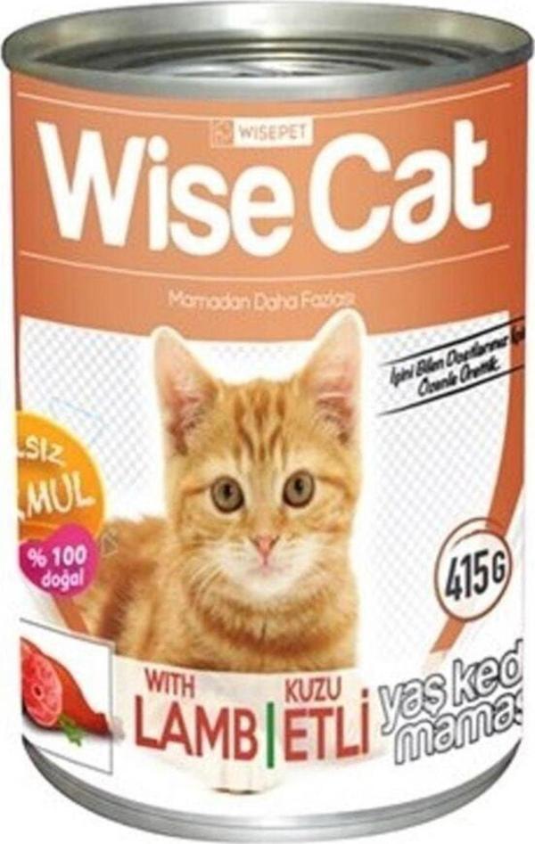 Wise Cat Tavuklu Yavru Kedi Konserve Maması 400 gr 20 Adet - Image 1