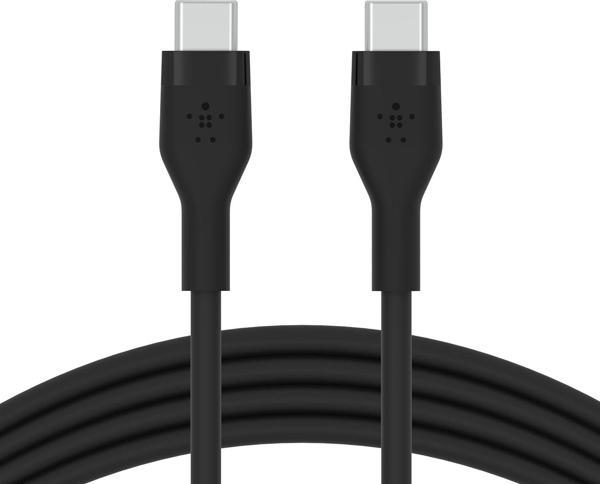 Belkin BoostCharge Flex USB-C'den USB-C'ye Kablo 60W 1Metre Siyah - Image 1