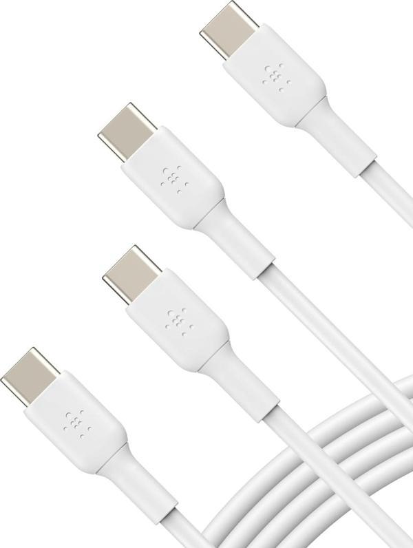 Belkin BoostCharge USB-C'den USB-C'ye 2li Paket Kablo - Image 1