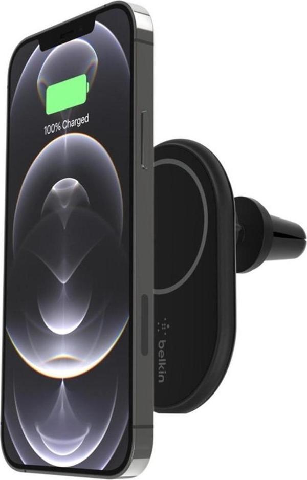 Belkin Magnetic Kablosuz Araba Şarjı, Adaptörlü 10W - Image 1