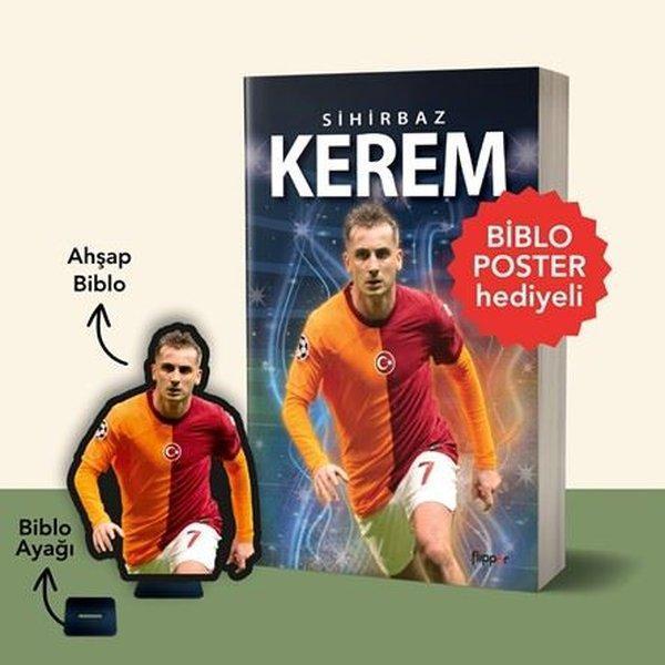 Kerem Aktürkoğlu - Sihirbaz Kerem - Biblo Poster Hediyeli - Flipper Yayıncılık - Image 1