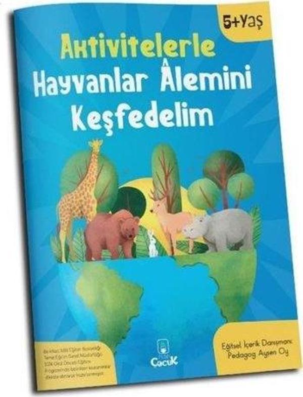 Aktivitelerle Hayvanlar Alemini Keşfedelim 5+ Yaş - Floki Çocuk - Image 1
