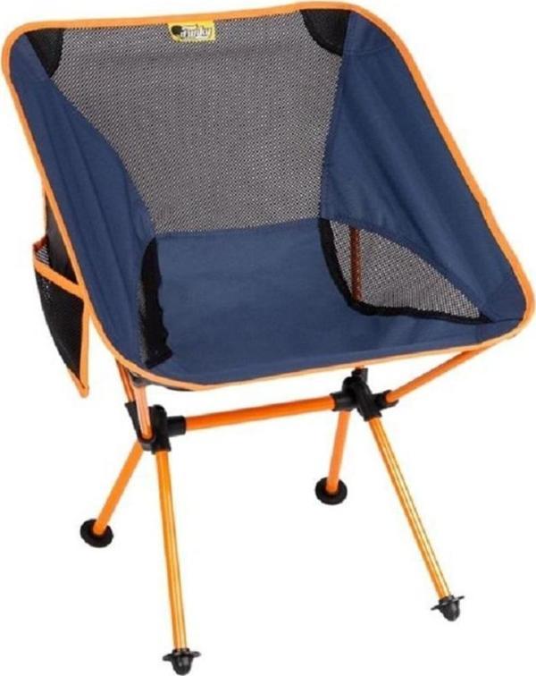 Funky Chairs Pratik Cepli&Çantalı Kamp Sandalyesi Lacivert/Turuncu - Image 1