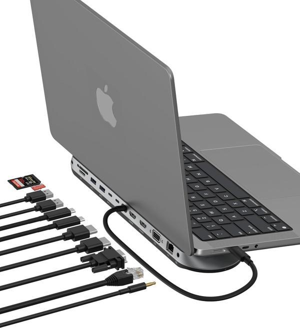 Belkin 11'i 1 Arada Evrensel USB-C Pro Bağlantı İstasyonunu 3 Monitör Desteğiyle Bağlayın - Image 1