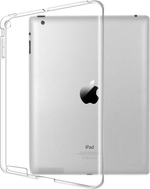 iPad 2 / iPad 3 / iPad 4 Kılıf Şeffaf Silikon Arka Kapak - Image 1