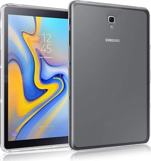 Samsung Galaxy Tab A T590 10.5" Kılıf Şeffaf Silikon Arka Kapak - Image 1
