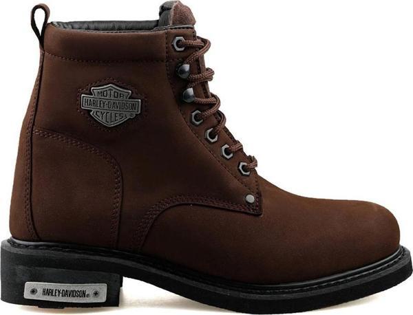Harley Davidson Gibson Erkek Bot Koyu Kahve - Image 1