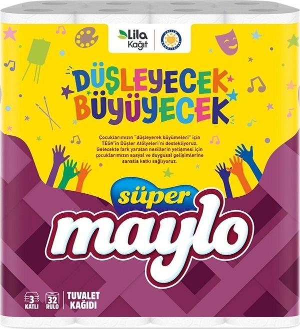 Maylo Süper Maylo Tegv Tuvalet Kağıdı 32'li - Image 1