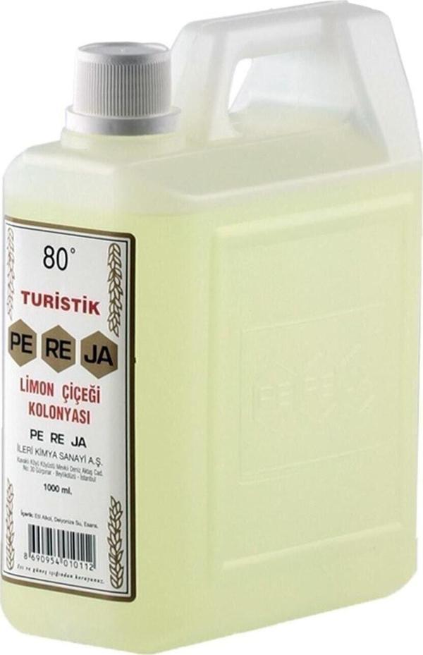Pereja 1 Litre 80 Derece Limon Kolonya - Image 1