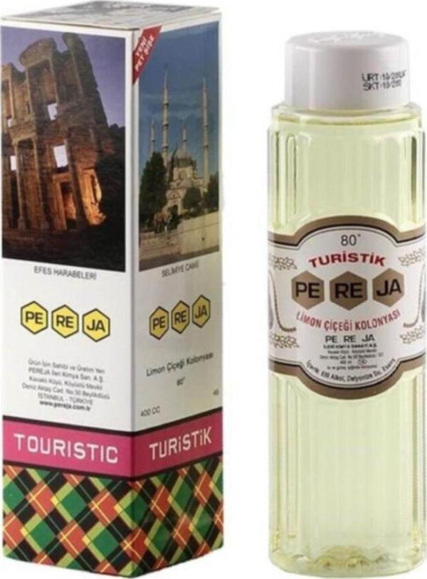 Pereja Limon Çiçeği Kolonyası 400 ml Pet Ambalaj-80 Derece - Image 1