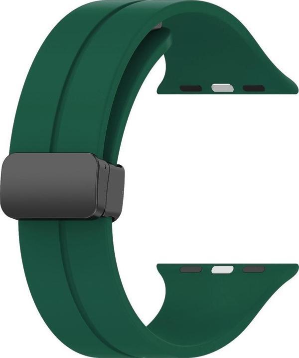 FitCase Apple Watch 42/44/45/49 mm Uyumlu SPG Soft Silikon Kordon - Image 1