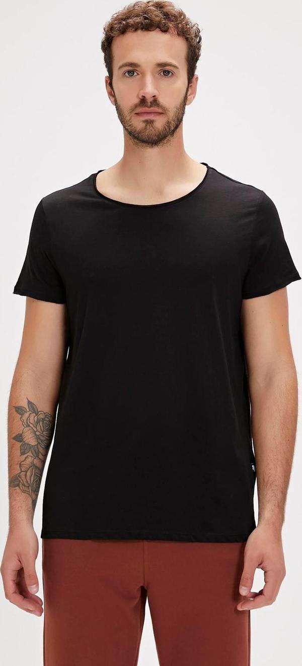 Bad Bear O-Neck T-Shirt Siyah Basic Erkek Tişört - Image 1