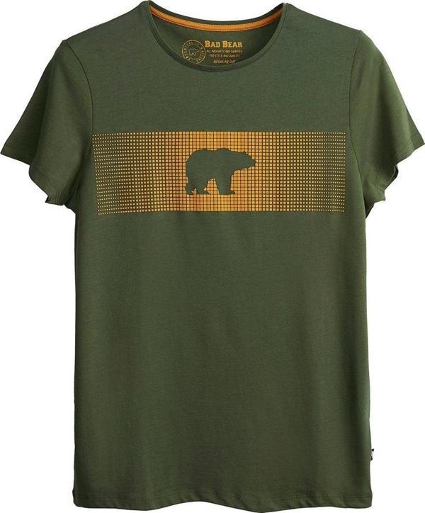 Fancy T-Shirt Forest Yeşil 3D Baskılı Bisiklet Yaka Erkek Tişört  - Image 1