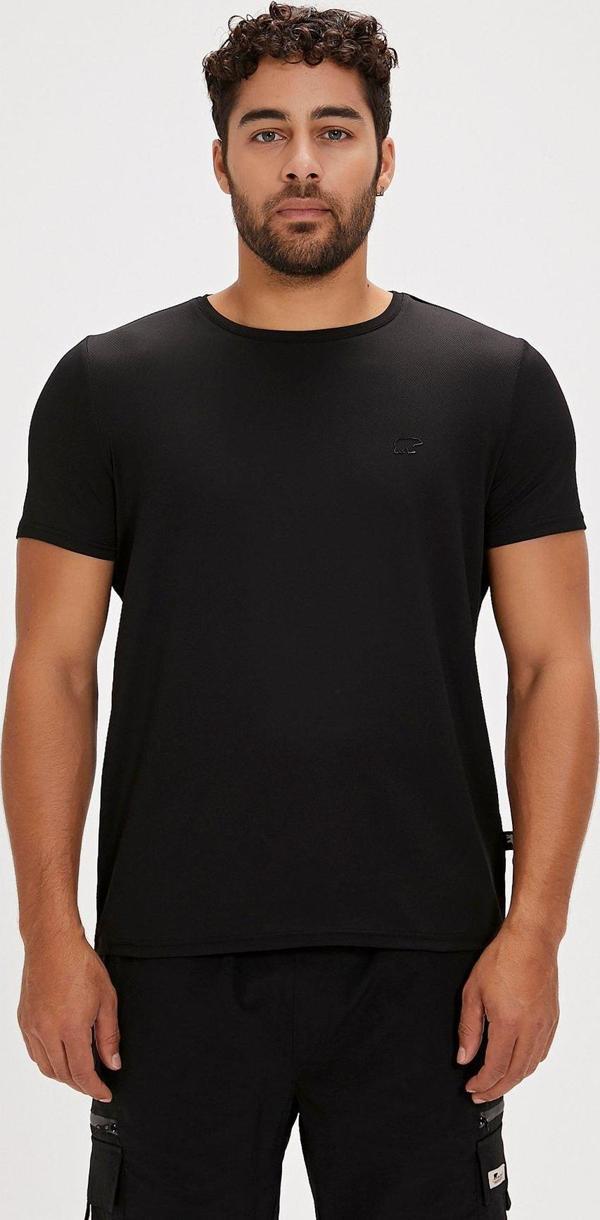 Frank Siyah Basic Erkek Tişört - Image 1