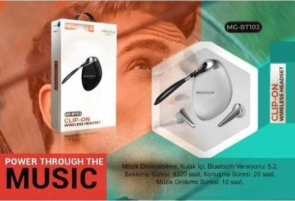 Megatech Mg-Bt101 true Bluetooth Earphone Kablosuz Kulaklık - Image 1