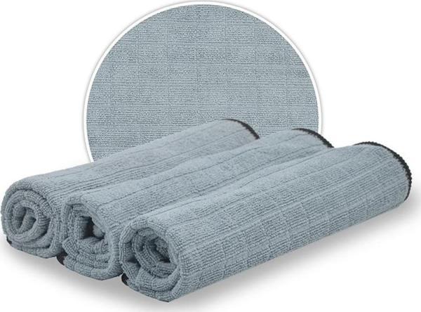 Cleanshe Universal Kareli Temizlik Bezi 3'lü Set 40X40 - Image 1