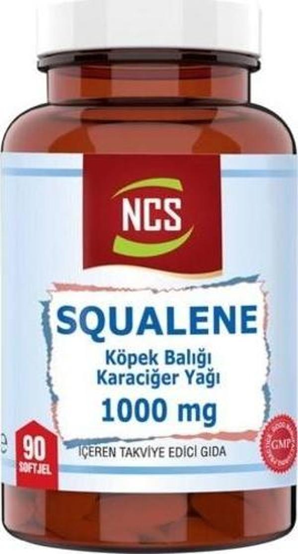 Ncs Squalene Köpek Balığı Karaciğer Yağı 1000 Mg 90 Tablet - Image 1