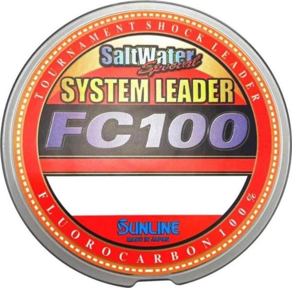 Sunline System Leader Fc100 Fluorocarbon Misina NATURAL CLEAR-0.780MM - 30MT - 29.48KG - Image 1