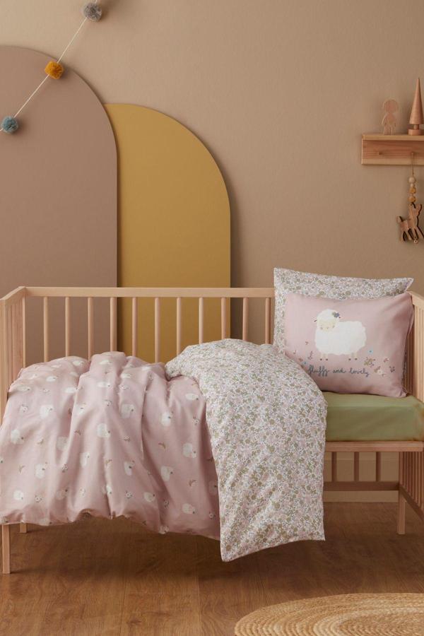 Karaca Home Lovely Sheep Bebek Nevresim Takımı - Image 1