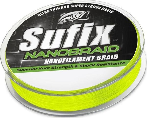 Sufix Nano Braid İp Misina NEON CHARTREUSE-0.08MM - 100MT - 3.7KG - Image 1
