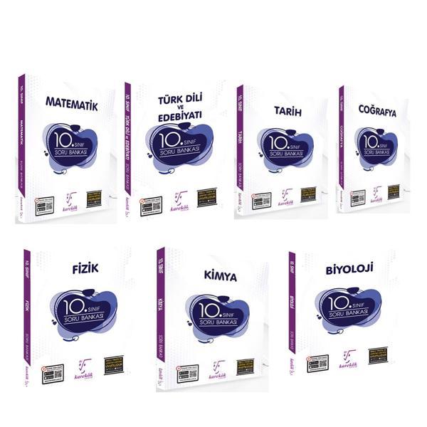 Karekök 10.Sınıf Soru Bankası Seti 7 Kitap - Karekök Eğitim Yayınları - Image 1