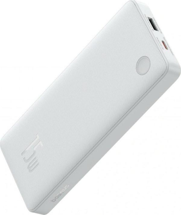 Baseus Airpow Lite Power 10.000Mah 15W Powerbank - Beyaz - Image 1