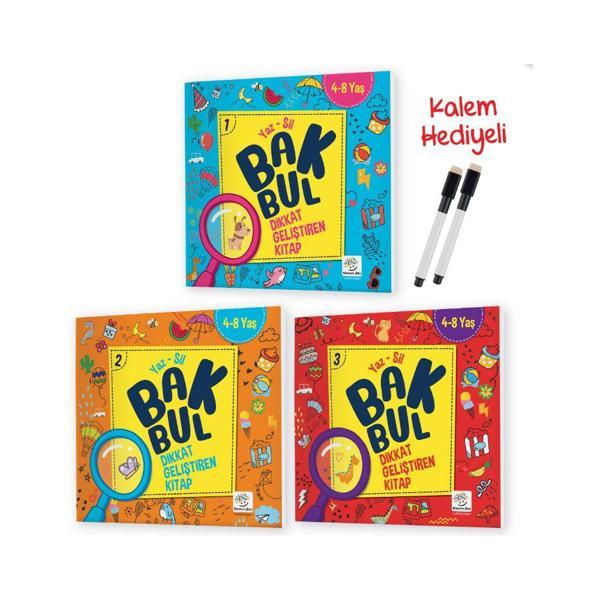 BAK BUL 3 LÜ SET YAZ-SİL 4-8 YAŞ - Image 1