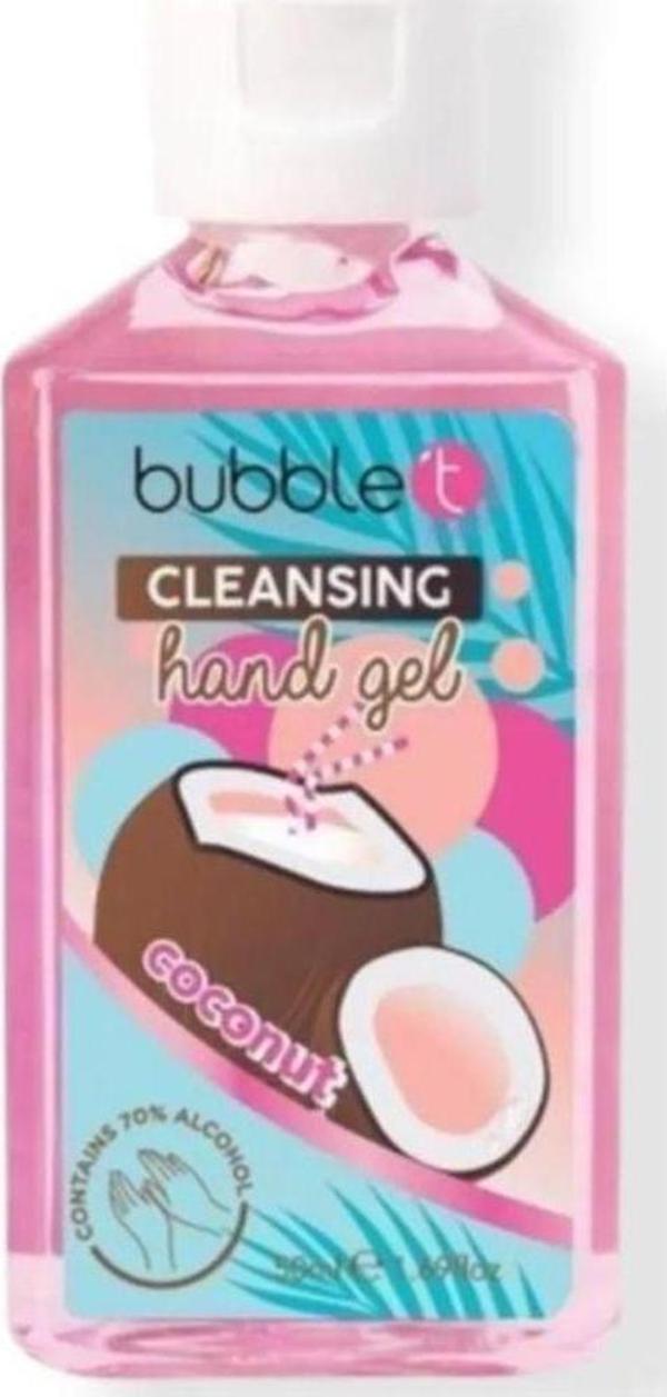 Bubble T Coconut Cleansing Hand Gel 50 ml El Dezenfektanı - Image 1