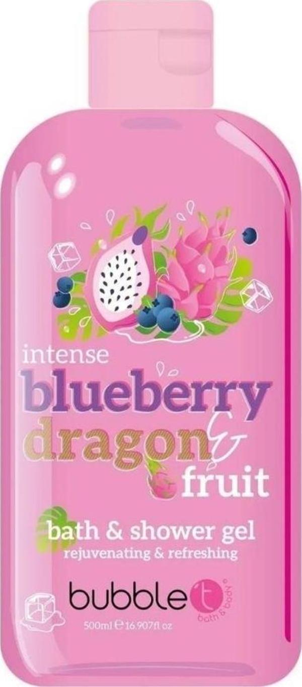 Bubble T Int Blueberry Dragonfruit Bath & Shower Gel 500 ml Duş Jeli - Image 1