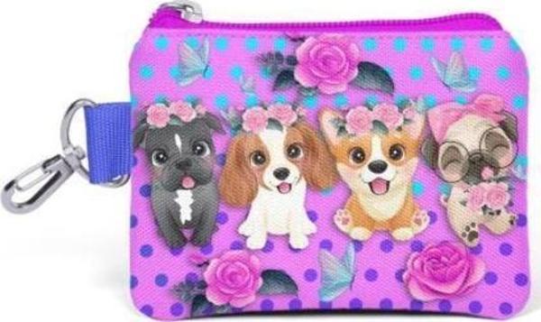 Coral High Kids Pembe Köpek Desenli Para Çantası 21879 - Image 1